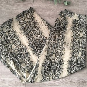 Snake print Maxi Skirt